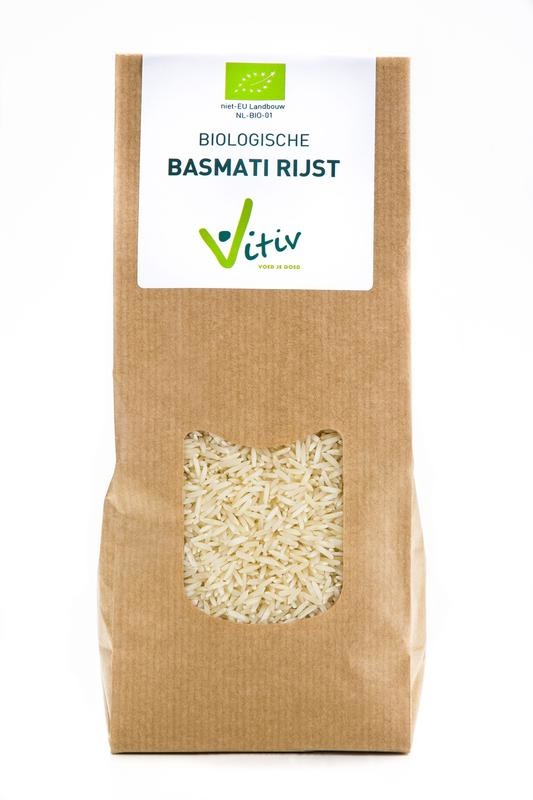 Vitiv Vitiv Basmati rijst bio (500 gr)