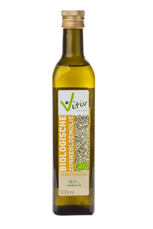 Vitiv Vitiv Zonnebloemolie bio (500 ml)