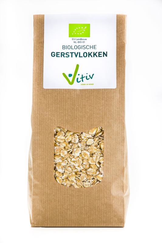 Vitiv Vitiv Gerstvlokken bio (500 gr)