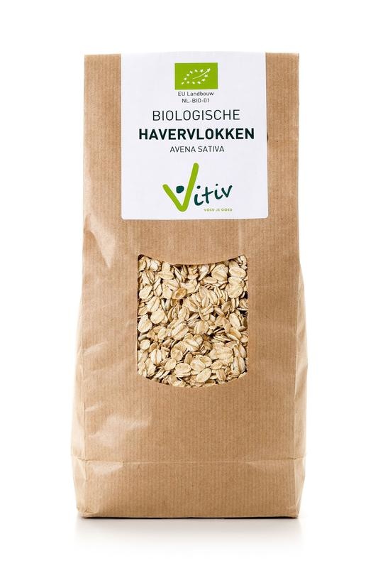 Vitiv Vitiv Havervlokken bio (1 Kilogr)