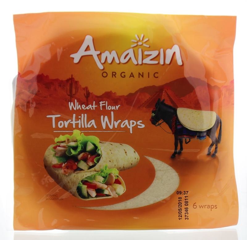 Amaizin Amaizin Tortilla wraps bio (6 st)