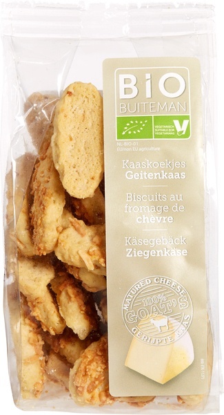 Buiteman Buiteman Geitenkaas originals bio (125 gr)