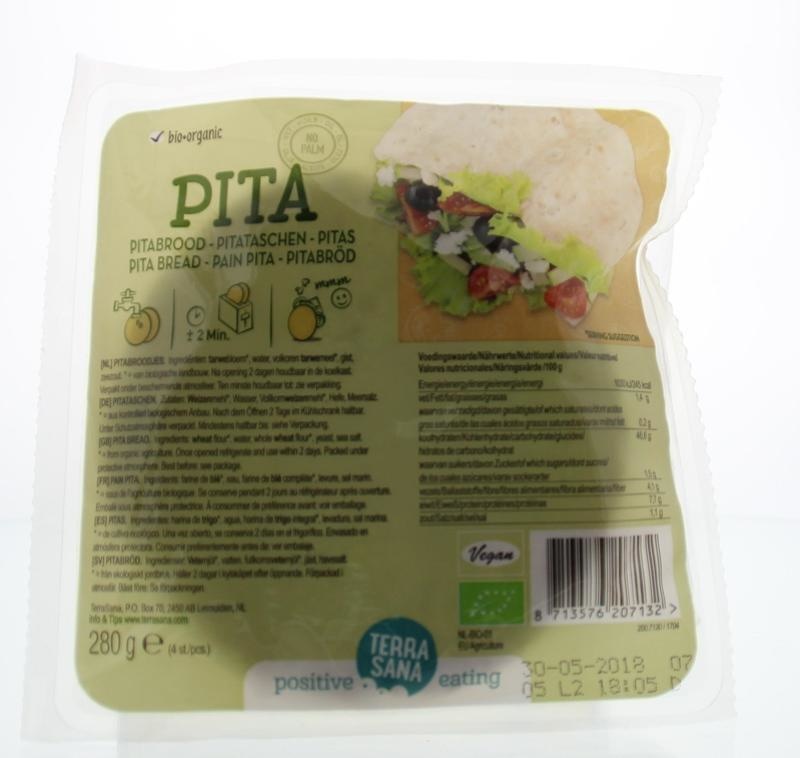 Terrasana Terrasana Pitabroodjes bio (280 gr)