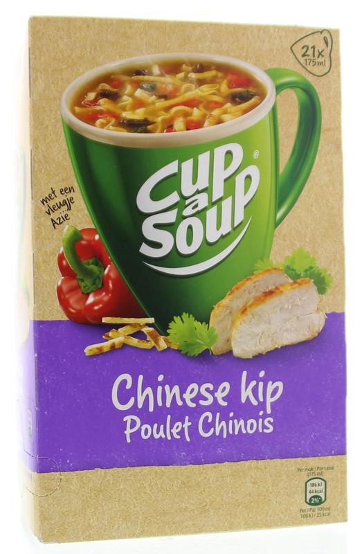 Cup A Soup Cup A soup Chinese kippensoep (21 Zakjes)