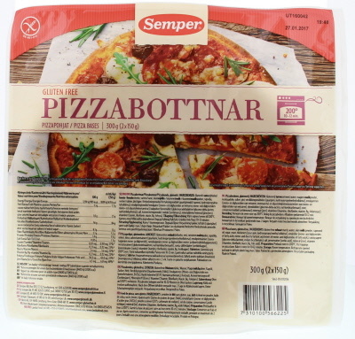 Semper Pizzabodems (2 stuks)