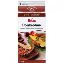 Finax Broodmix bruin vezelrijk (1 Kilogr)