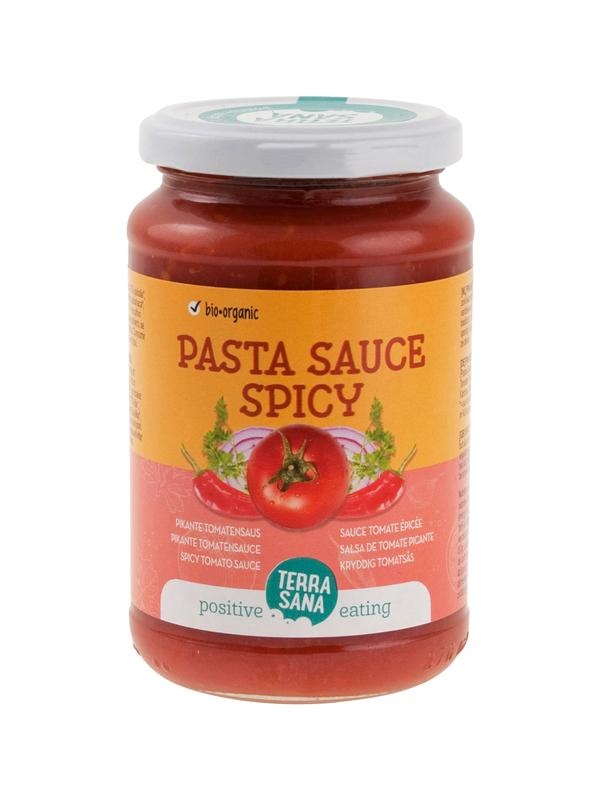 Terrasana Terrasana Tomatensaus pikant bio (340 gr)