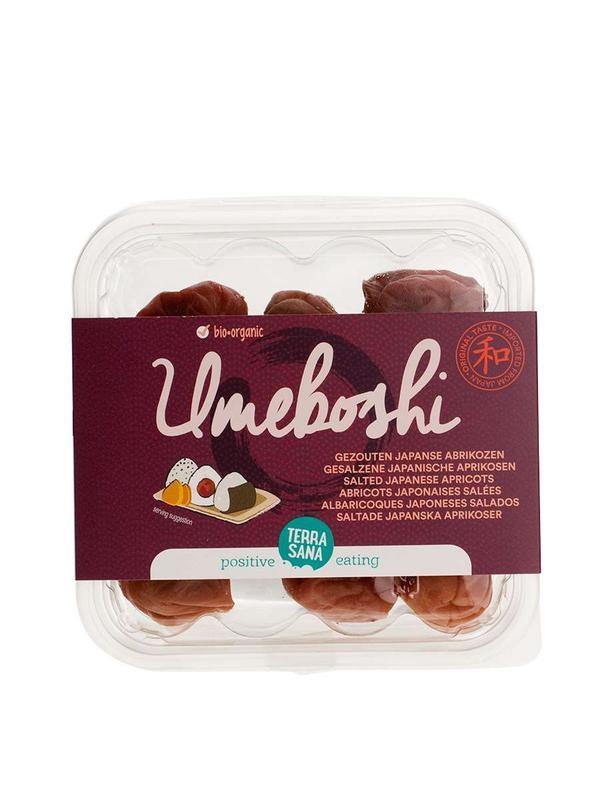 Terrasana Umeboshi gezoute japanse abrikozen (150 gram)