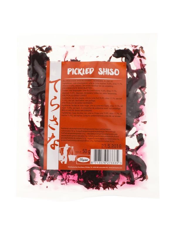 Terrasana Terrasana Shisoblad pickles (50 gr)