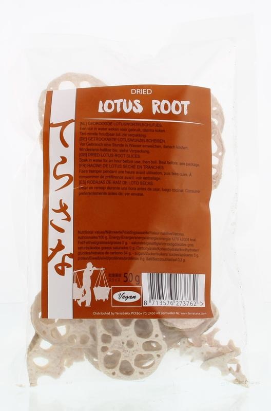Muso Muso Lotusschijfjes gedroogd (50 gr)