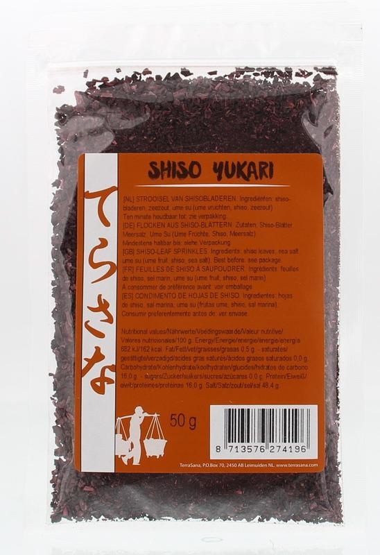 Terrasana Terrasana Yukari shiso strooisel (50 gr)