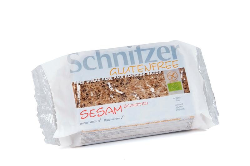 Schnitzer Schnitzer Sesambrood glutenvrij bio (250 gr)