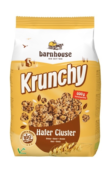 Barnhouse Krunchy haver cluster (600 gram)