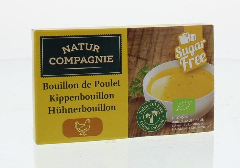 Natur Compagnie Kippenbouillon 8 blokjes bio (88 gr) Vitadvice BV