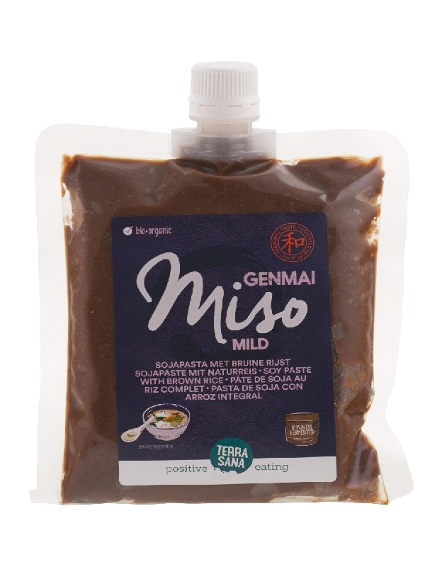 Terrasana Terrasana Genmai miso eko met schroefdop bio (345 gr)