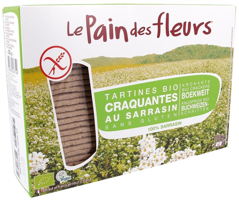Pain Des Fleurs Pain Des Fleurs Boekweit crackers bio (300 gr)