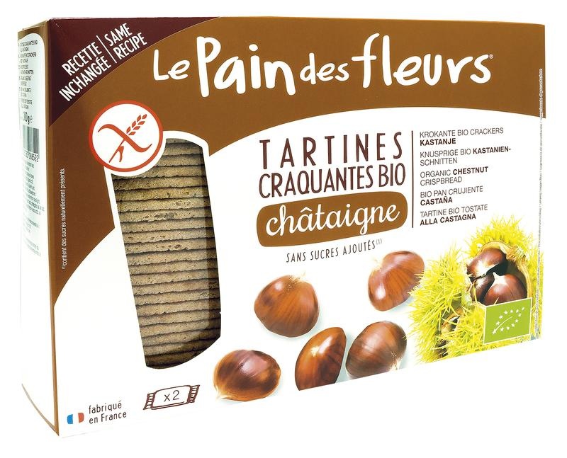 Pain Des Fleurs Pain Des Fleurs Tamme kastanje crackers bio (300 gr)