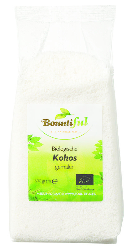 Bountiful Bountiful Kokos gemalen bio (300 gr)