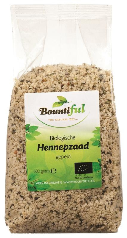 Bountiful Bountiful Hennepzaad bio (500 gr)