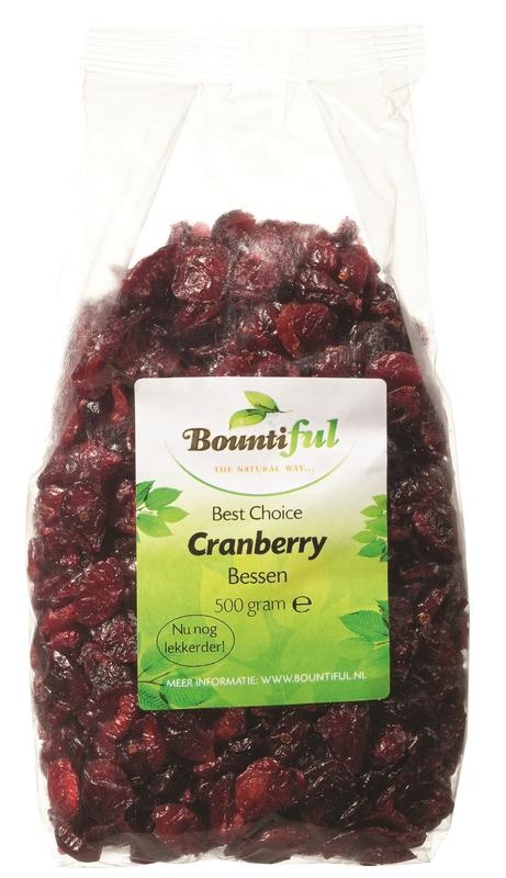 Bountiful Bountiful Cranberry bessen (500 gr)