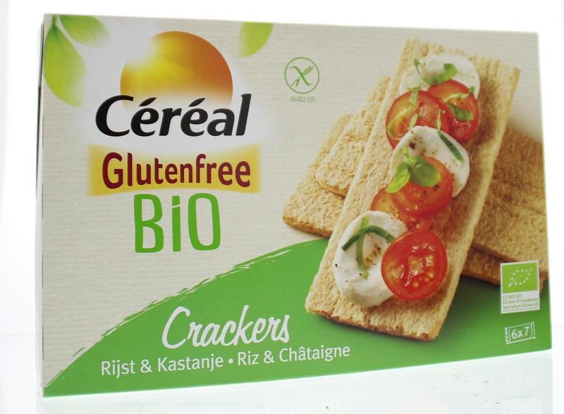 Cereal Cereal Cracker rijst kastanje bio (250 gr)