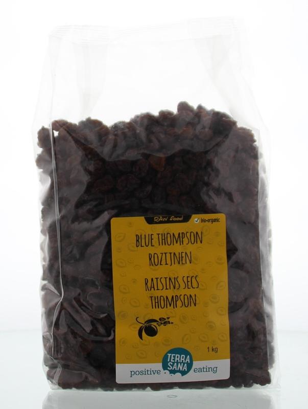Terrasana Terrasana RAW Rozijnen blue thompson bio (1 Kilogr)