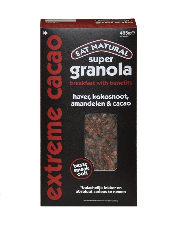 Eat Natural Eat Natural Granola extreem cacao (425 gr)