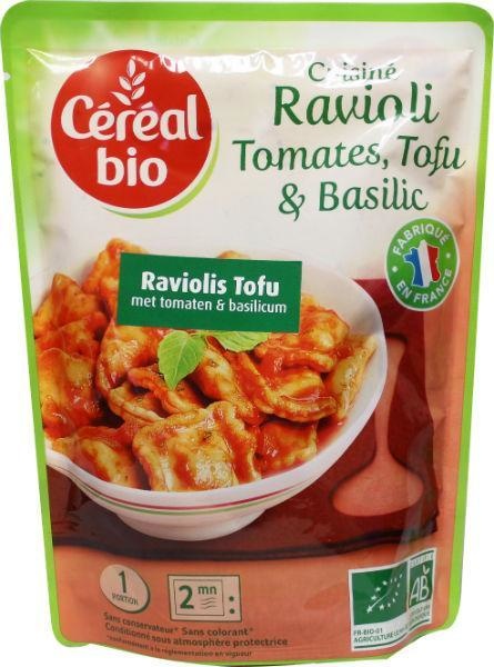 Cereal Cereal Ravioli tofu tomaat basilicum bio (267 gr)