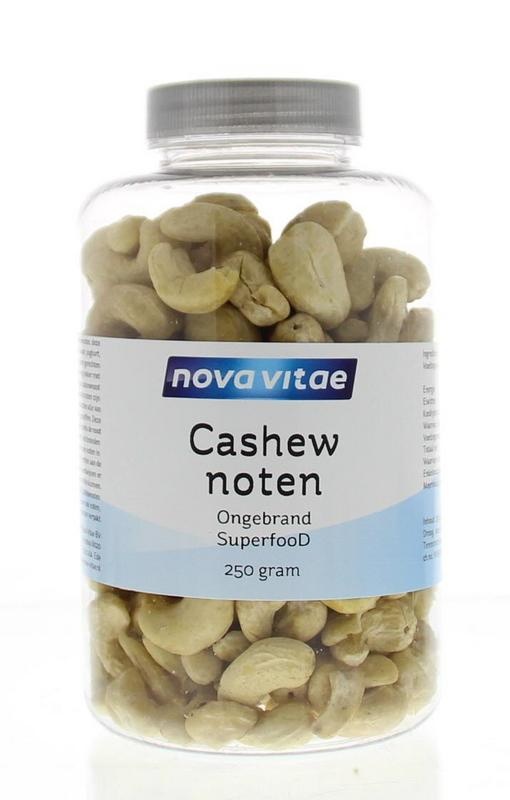 Nova Vitae Nova Vitae Cashewnoten ongebrand raw (250 gr)