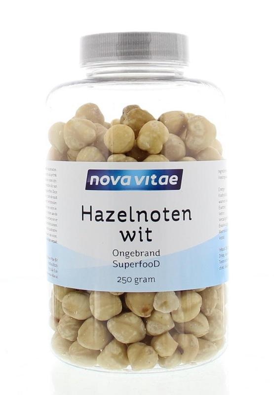 Nova Vitae Nova Vitae Hazelnoten wit ongebrand raw (250 gr)