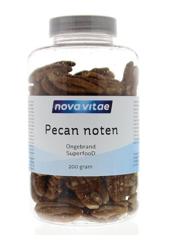 Nova Vitae Nova Vitae Pecannoten ongebrand raw (200 gr)