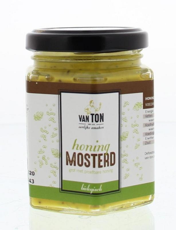 Van Ton Van Ton Mosterd honing bio (170 gr)