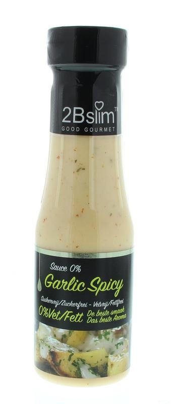 2BSLIM 2BSLIM Knoflooksaus spicy (250 ml)