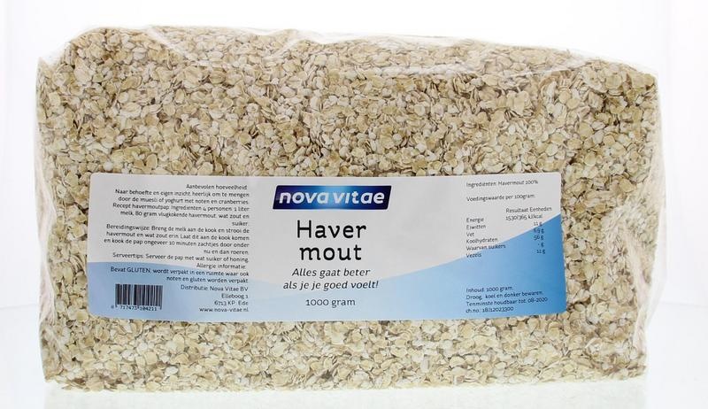 Nova Vitae Nova Vitae Havermout (1 Kilogr)