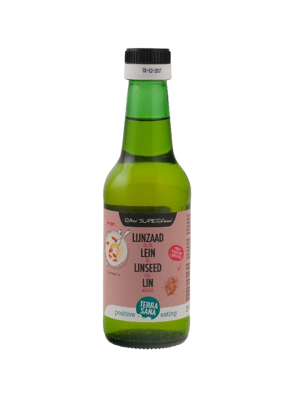 Terrasana Terrasana Lijnzaadolie koudgeperst bio (250 ml)