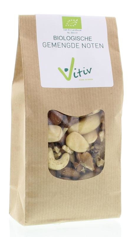 Vitiv Vitiv Gemengde noten bio (250 gr)