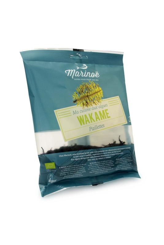 Marinoe Marinoe Wakame vlokken bio (35 gr)