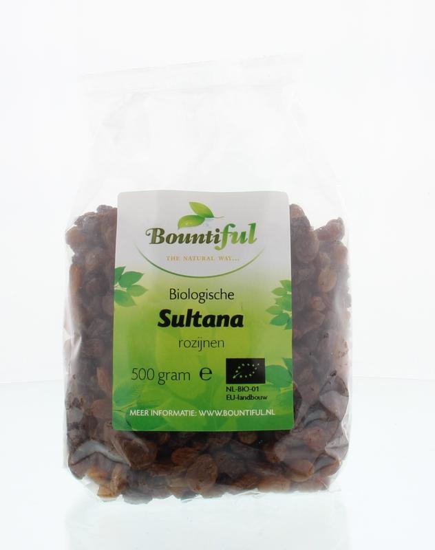Bountiful Sultana rozijnen bio (500 gram)
