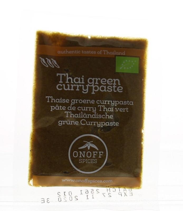 Onoff Onoff Thaise groene currypasta bio (50 gr)