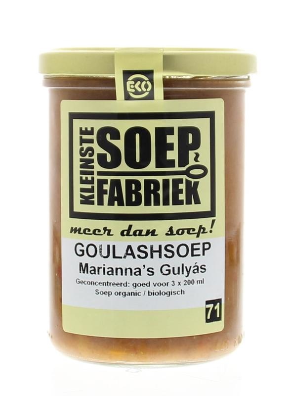 Kleinstesoepfabr Kleinstesoepfabr Goulash soep bio (400 ml)