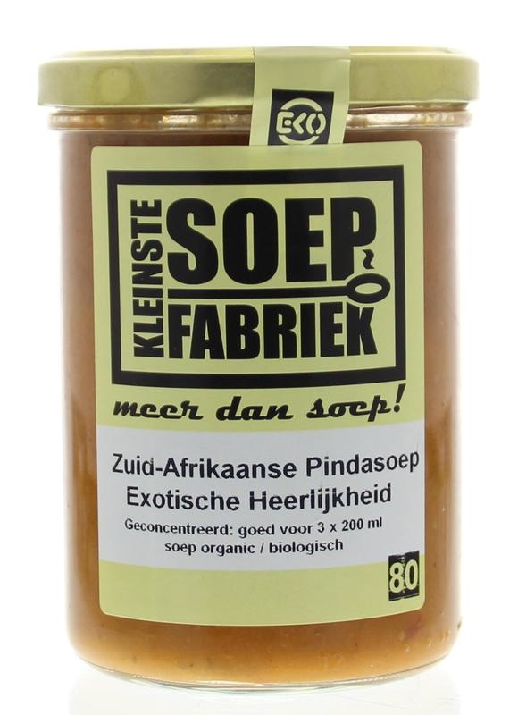 Kleinstesoepfabr Kleinstesoepfabr Zuid Afrikaanse pinda soep bio (400 ml)