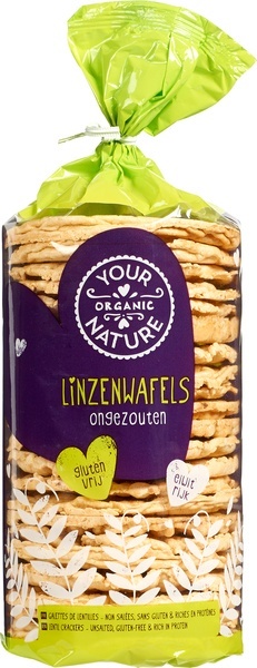 Your Organic Nat Your Organic Nat Linzenwafels bio (100 gr)