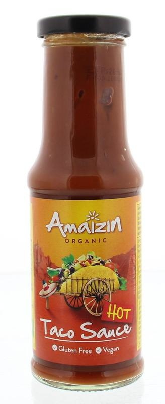 Amaizin Amaizin Taco saus hot bio (220 gr)