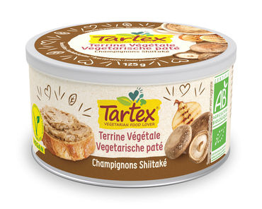 Tartex Tartex Pate champignon bio (125 gr)