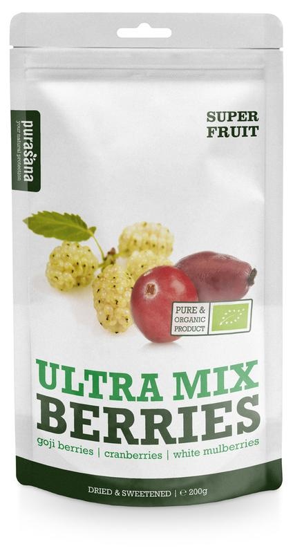 Purasana Purasana Ultra mix berries/bessen/baies vegan bio (200 gr)