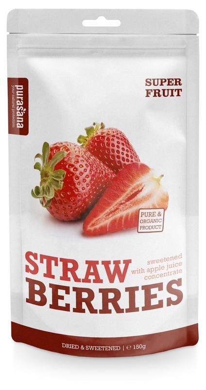 Purasana Purasana Aardbeien/fraises vegan (150 gr)