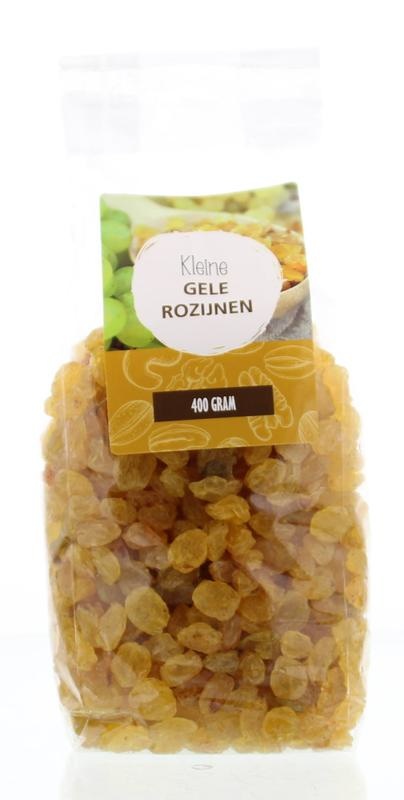 Mijnnatuurwinkel Gele sulatana rozijnen (400 gram)