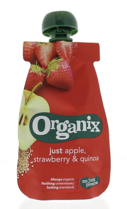 Organix Organix Just apple strawberry quinoa 12+ maanden bio (100 gr)