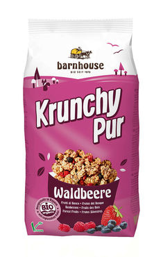 Barnhouse Barnhouse Krunchy pur bosbes bio (375 gr)