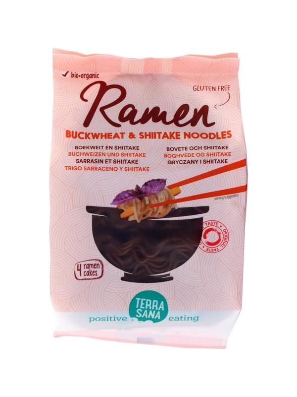 Terrasana Terrasana Ramen boekweit shiitake bio (280 gr)